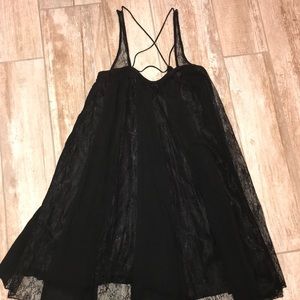 Black Flowy Dress